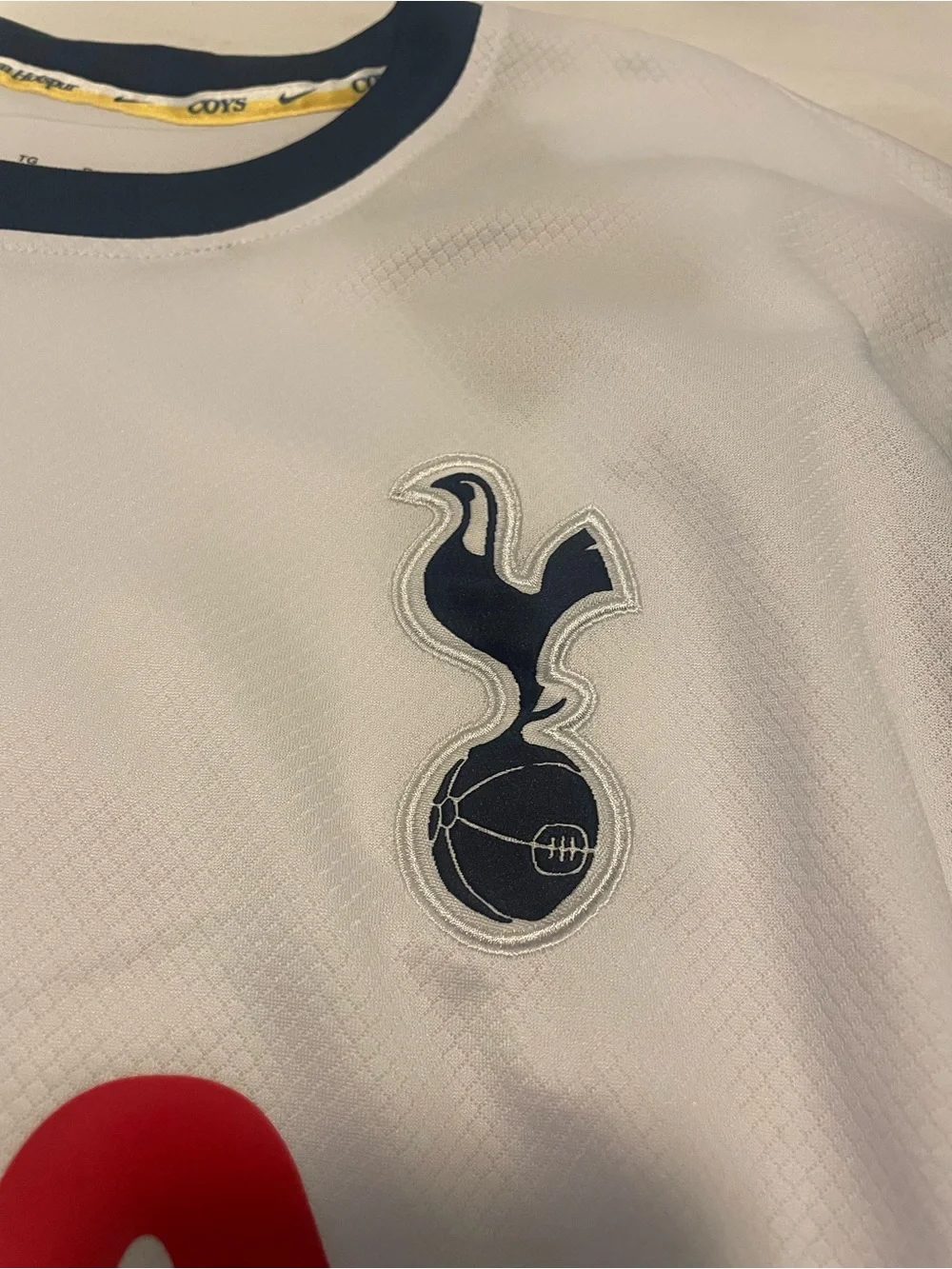 Nike Tottenham Hotspur Adult XL White & Navy Soccer Jersey